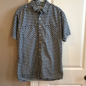 Men’s Carhartt Short Sleeve Button Up‎ Size Large T
